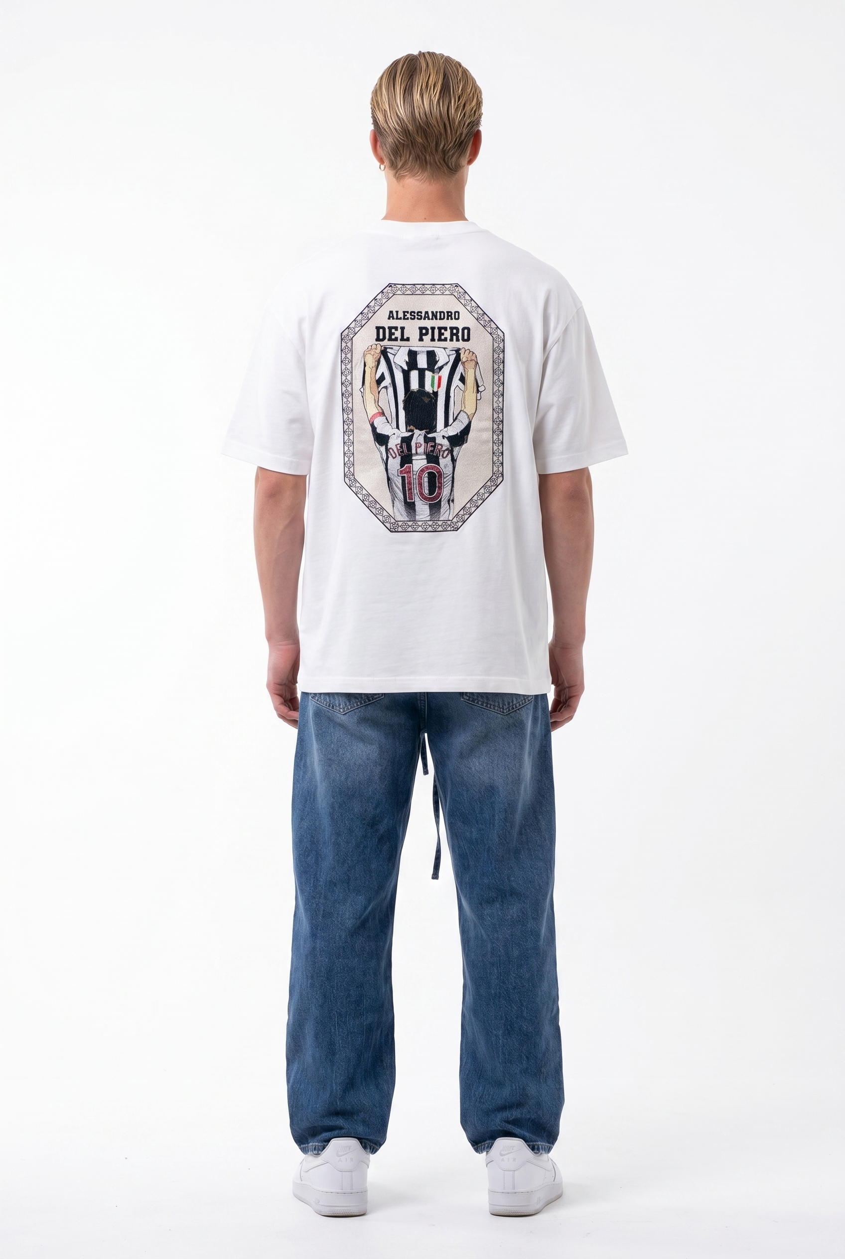 Piero  Piero Oversized T-Shirt Ecru – Respire