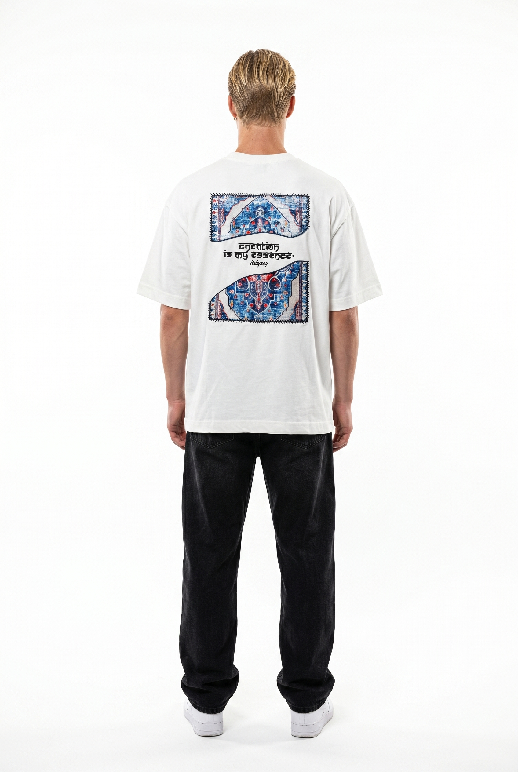 Itsbyzey Oversized T-Shirt Ecru – Respire