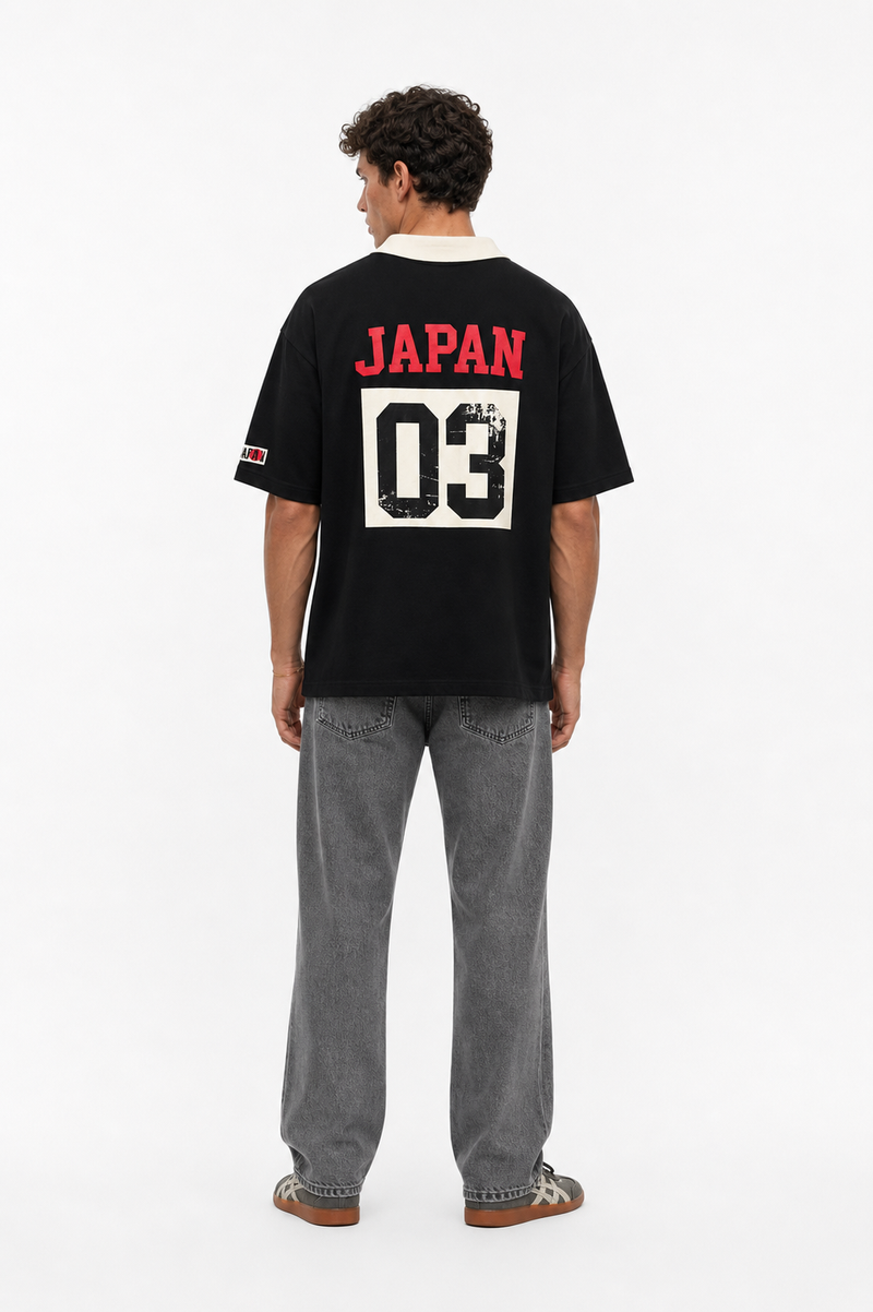 Japan Oversized T-Shirt Black