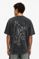 Loyal Washed Oversized T-Shirt Black