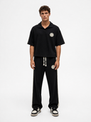 Respire Stripe Regular Fit Set Black