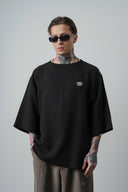 Muslin Oversized T-Shirt Black