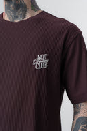 Not Today Club Regular Fit Tracksuit Burgundy