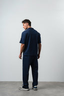 R Striped Regular Fit Tracksuit Navy