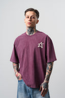 Saint Oversized T-Shirt Cherry