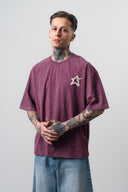 Saint Oversized T-Shirt Cherry