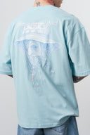 Refined Oversized T-Shirt Baby Blue