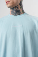 Refined Oversized T-Shirt Baby Blue