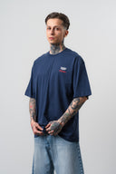Cadillac Oversized T-Shirt Navy
