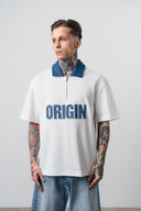 Origin Regular Fit Polo T-Shirt Ecru