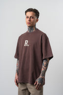 Revere Oversized T-Shirt Dark Brown