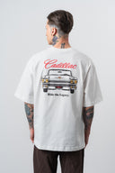 Cadillac Oversized T-Shirt Ecru