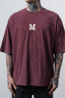 Mercy Oversized T-Shirt Burgundy