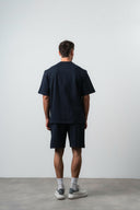 Embroidered Regular Fit Set Navy
