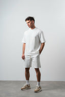 Embroidered Regular Fit Set Ecru