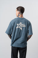 Saint Oversized T-Shirt Petrol Blue