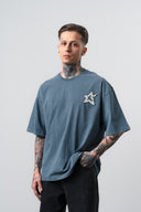 Saint Oversized T-Shirt Petrol Blue