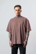 Route Oversized T-Shirt Brown