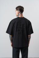 Route Oversized T-Shirt Black
