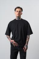 Route Oversized T-Shirt Black