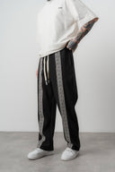 Ethnic Baggy Sweatpant Black