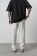 Ethnic Baggy Sweatpant Ecru