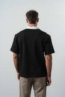Respire Regular Fit Retro T-Shirt Black