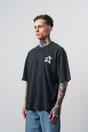Saint Oversized T-Shirt Black