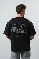 Monte Carlo Oversized T-Shirt Black