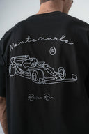 Monte Carlo Oversized T-Shirt Black