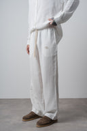 Muslin Baggy Sweatpant Ecru
