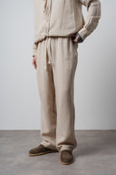 Muslin Baggy Sweatpant Beige