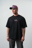 Live Fast Oversized T-Shirt Black