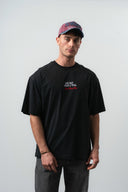 Live Fast Oversized T-Shirt Black