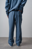 Muslin Baggy Sweatpant Blue