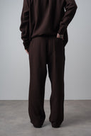Muslin Baggy Sweatpant Dark Brown