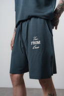 Far From Basic Regular Fit Set Petrol Blue
