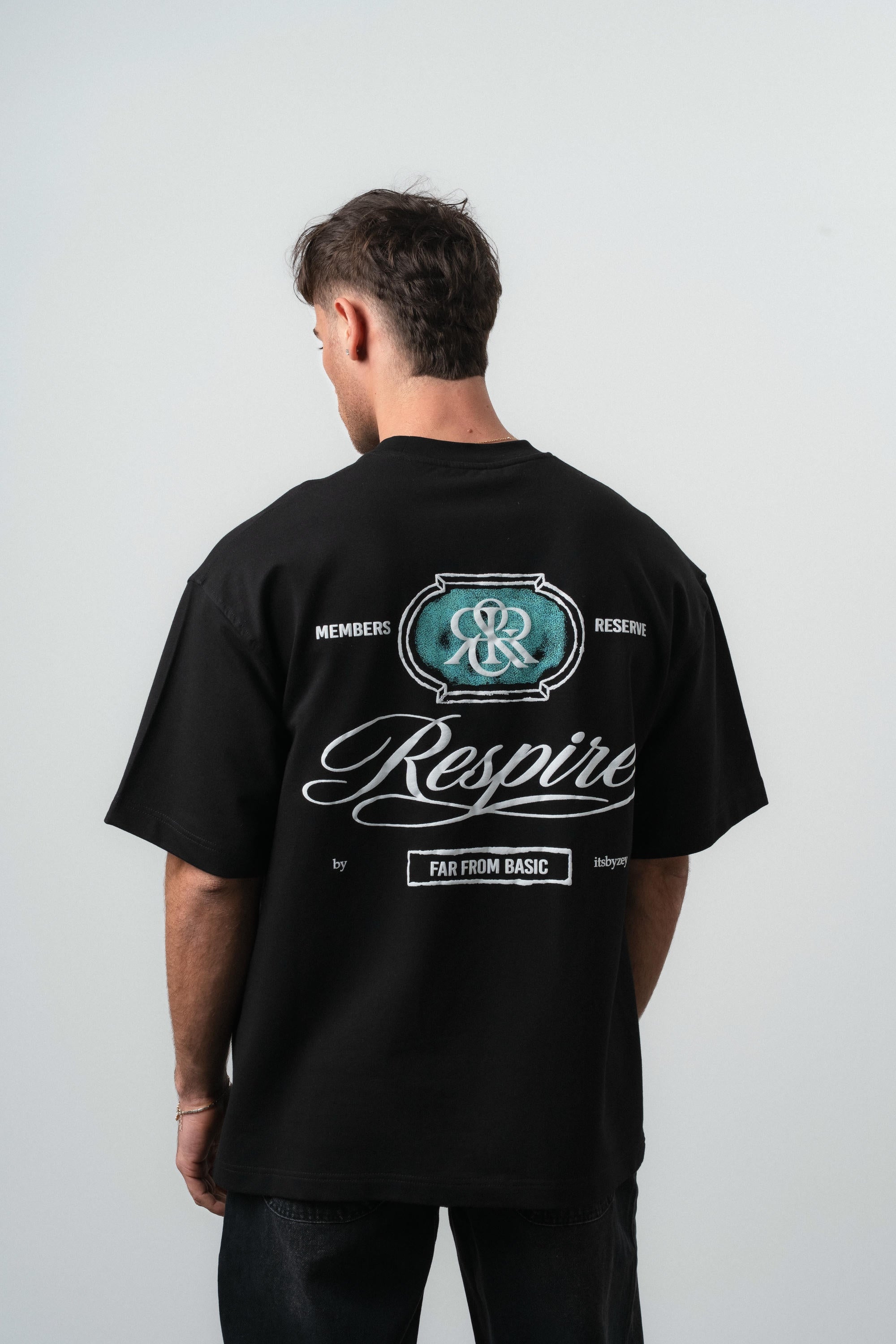 RR Oversized T-Shirt Black – Respire