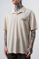 Senor Regular Fit Polo T-Shirt Beige