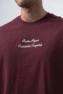 Res Project Oversized T-Shirt Burgundy
