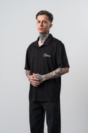 Senor Regular Fit Polo T-Shirt Black