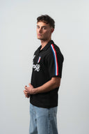 France Regular Fit Retro T-Shirt Black