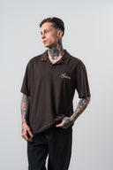 Senor Regular Fit Polo T-Shirt Brown