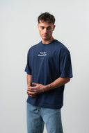 Res Project Oversized T-Shirt Navy