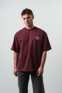 Zidane Oversized T-Shirt Burgundy
