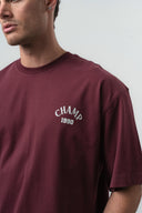 Zidane Oversized T-Shirt Burgundy