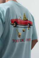 Tour Oversized T-Shirt Baby Blue