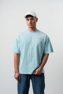 Tour Oversized T-Shirt Baby Blue