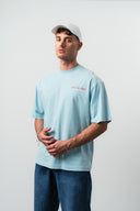Tour Oversized T-Shirt Baby Blue