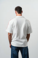 France Regular Fit Retro T-Shirt Ecru
